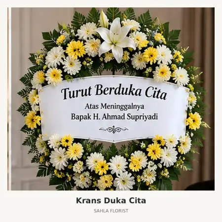 Krans Bunga Duka Lembang